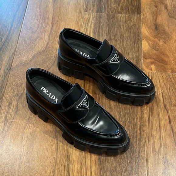 Prada Shoes - Prada Monolith Loafer Size EU 37